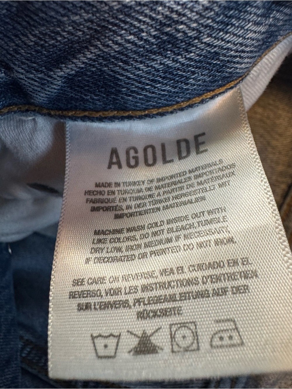 Agolde Criss Cross Upsized Jeans - Picture 9 of 9